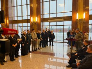 В Подмосковье в День Неизвестного Солдата состоялась церемония передачи останков советских воинов
